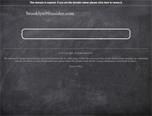 Tablet Screenshot of brooklyn99insider.com